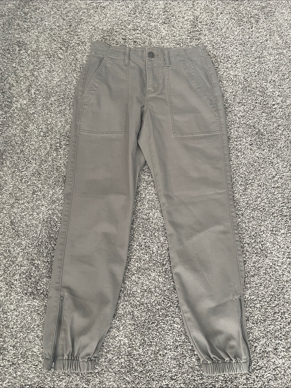 CAbi Track Joggers with Ankle Zips